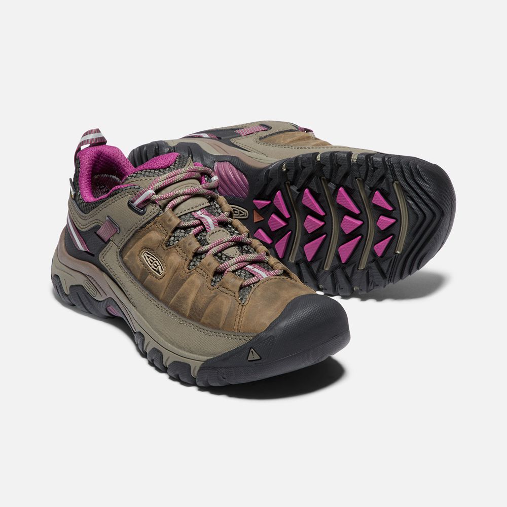 Keen Wandelschoenen Dames Bruin - Targhee Iii Waterproof - 87126-GFUM